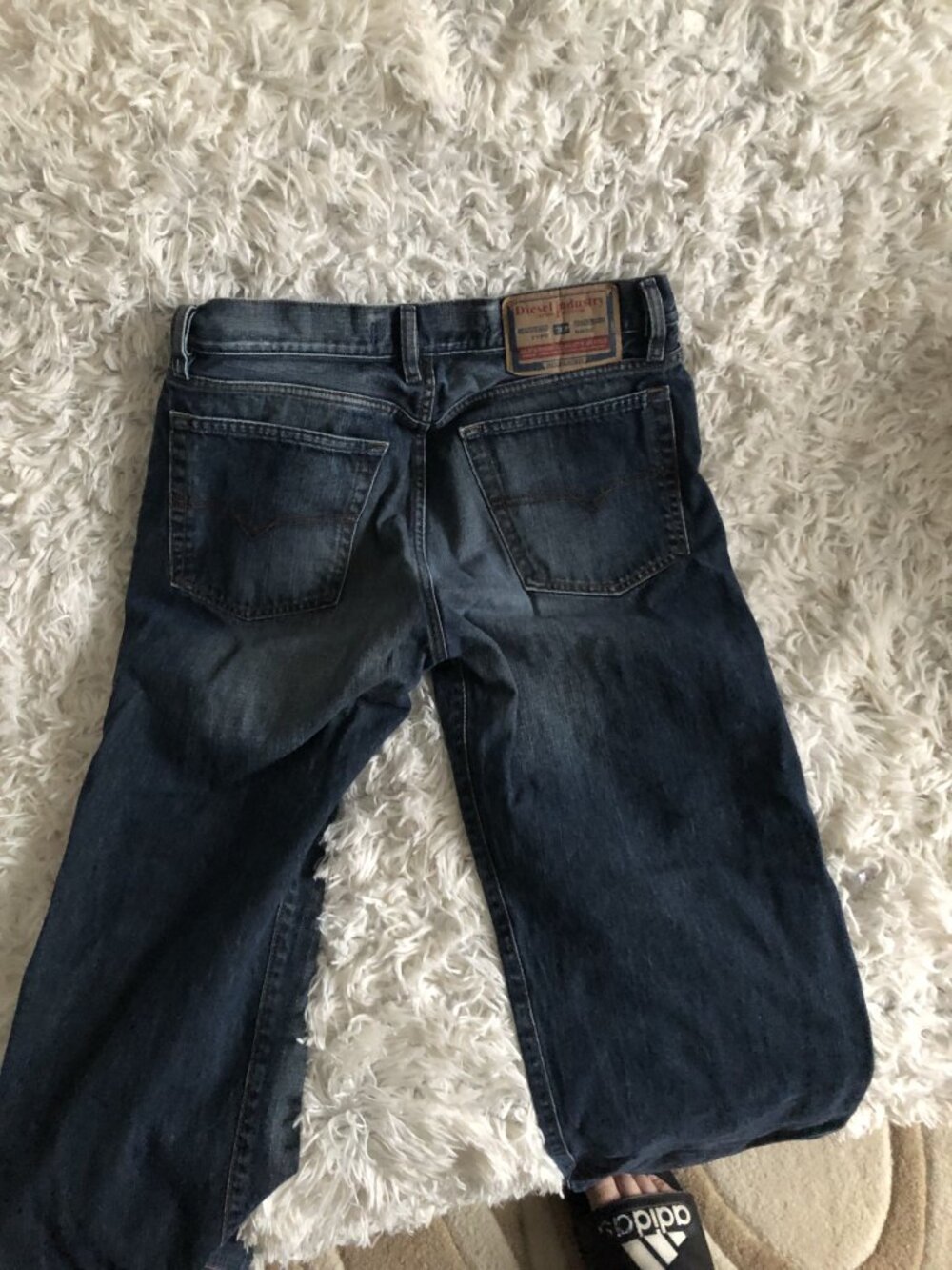 Diesel Jeans Made in Italy Button fly 33W and 30L - Picture 2 of 4